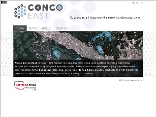 Conco East - czyszczenie i diagnostyka