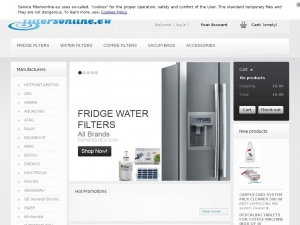 Online sale of efficient fridge water filters